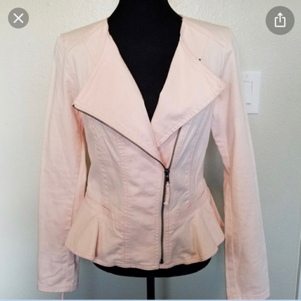 Elle pink jean jacket